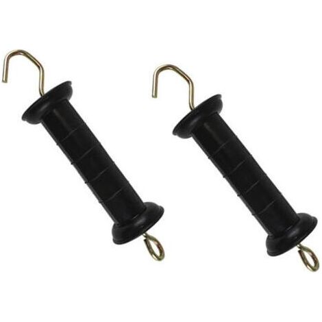 Poignée De Portail Électrique - Polypropylène Et Métal - Pour Clôture Électrique Agricole - Lot De 2 (1/5)