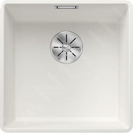 Blanco Subline 400 - Évier en silgranit, 427x427 mm, InFino, blanc 523497 (1/3)