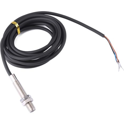 Photoelectrique M8 Diffuse 12-24V E3HT-DS3E1 Capteur avec Cable (1/5)