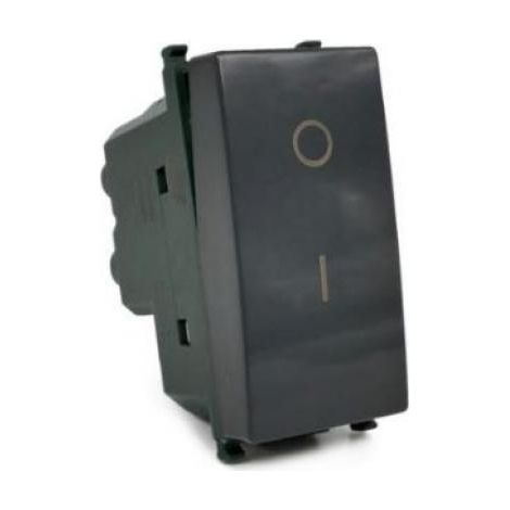Edelsteinkompatibler zweipoliger schalter vimar plana 14015 16a schwarz -602n