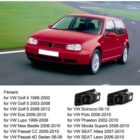 2 LED-Kennzeichenleuchten für Volkswagen Golf 4 (1998–2002), weiße Kennzeichenleuchten, Autobeleuchtung, 2-teiliges Set (1/5)