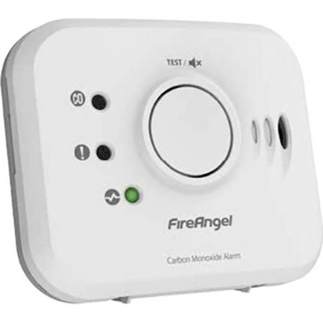 FireAngel NM-CO-10X-INT Rilevatore monossido di carbonio inclusa batteria con 10 anni di vita, convertibile senza fili (1/3)