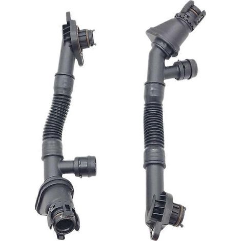 2PCS Crankcase Vent Hose Left&Right For-BMW 550I 650I 750I 750Li B7 X5 X6 N63 11157646086 11157646087 (1/5)
