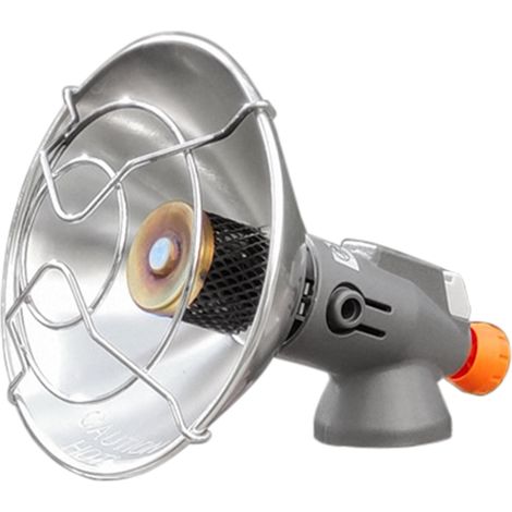 Chauffage d'extérieur portable à allumage piézoélectrique, réchaud à gaz pour le camping, la randonnée et le trekking (1/5)