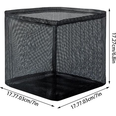 Lot de 4 paniers à plantes d'étang flottants pour plantes aquatiques, sacs de plantation respirants pour balcon, jardin aquatique, jardinières (1/5)