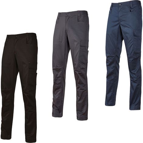 U-Power Bravo Top Winter Arbeitshose - XL - Dunkelgrau