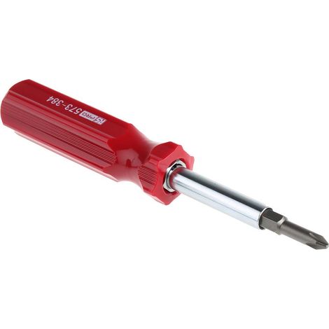 Tournevis RS PRO, Pointe Plate, Phillips 3/16 9/32 PH1 PH2 pouce type Interchangeable ( Prix pour 1 )