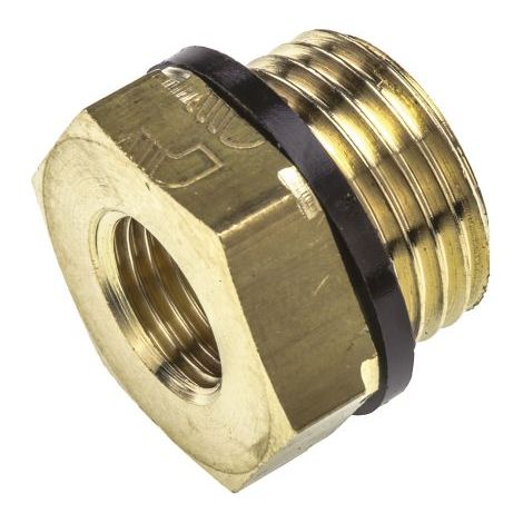 Bague de réduction Laiton Droit Legris G Mâle 1/2pouce - Femelle 1/4pouce ( Prix pour Paquet de 5 )