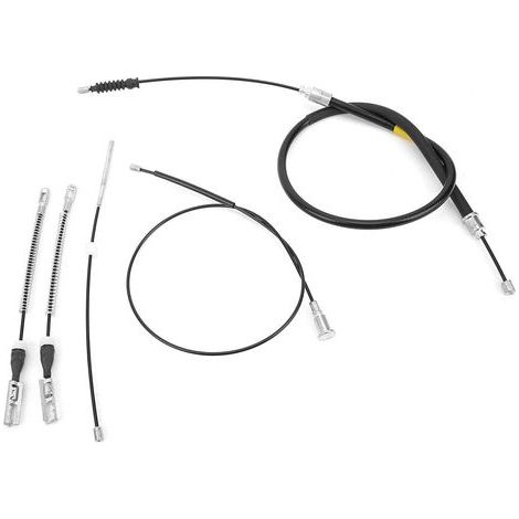 HAND BRAKE CABLES for OPEL CORSA C COMPLETE SET (5 pcs.) PARKING BRAKE CABLE