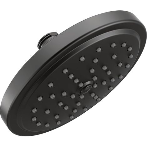 Pomme de douche à effet pluie S176BL - Noir mat (1/5)