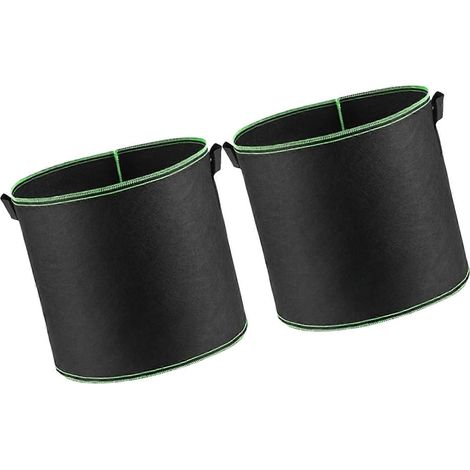 Sacs de plantation ronds en tissu non tissé épais pour arbres jeunes plants pots de fleurs de jardin sacs de culture pour pépinière multicolores - 10 (1/4)