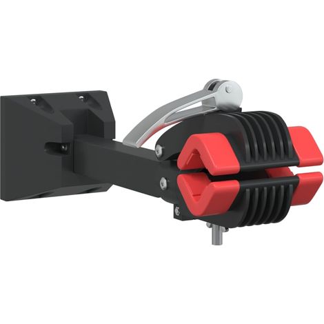 Soporte de reparación de bicicletas de pared plegable acero vidaXL