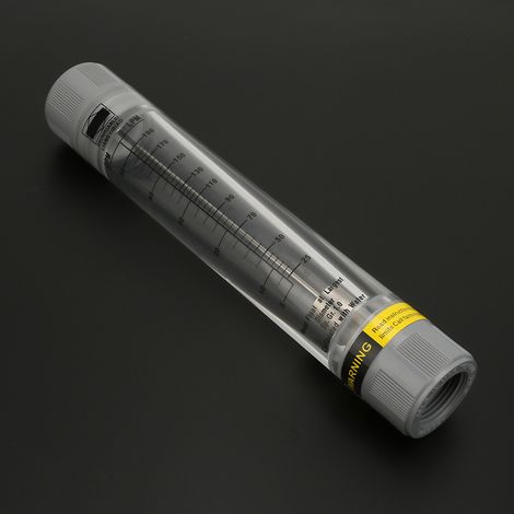 LZM-25G Acryl-Plexiglas-Rohr-Durchflussmesser Durchflussmesser für Wasser Innengewinde G1 Zoll (5-50 GPM) (1/5)