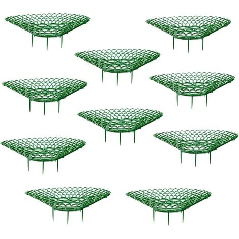 10 soportes para fresas, soportes para fresas de jardín, soportes para plantas de fresa para varias plantas como tomates, pimientos