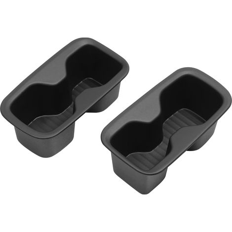 Portabicchieri per auto, portabevande da portiera, contenitore portaoggetti per auto, si adatta perfettamente, nero, maniglia antigoccia, ideale per viaggi su strada, spostamenti quotidiani, interni d