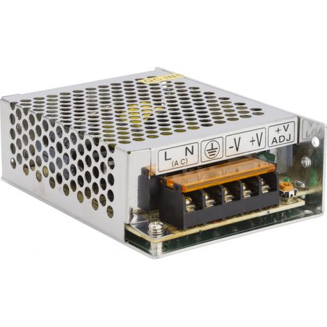 Trasformatore LED 24VDC 60W/2.5A IP20 [HO-TR-IP25-60W-24V]