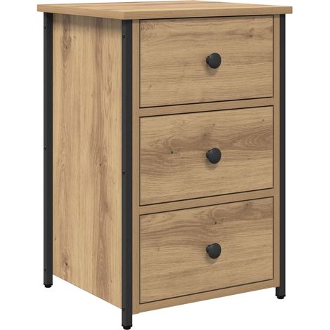 Maison Exclusive - Nachttisch Braun 40 x 36 x 60 cm Massives upge (1/5)