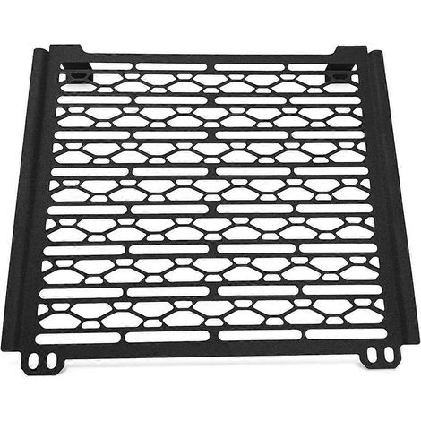 Garde-radiateur moto, grille de protection en aluminium, accessoire pare-pierres pour radiateur, déflecteur de chute, modèle universel, kit de montage inclus. (1/5)