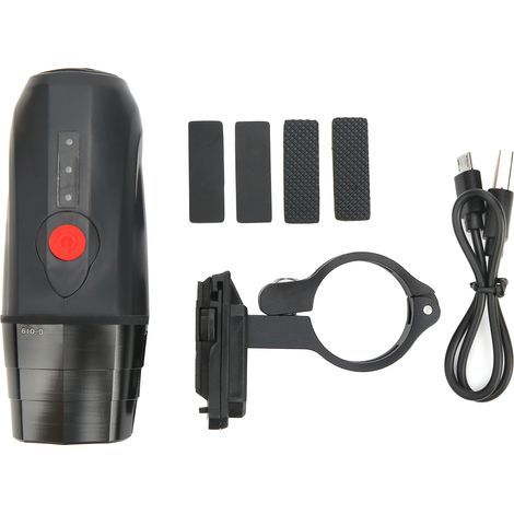 Feu avant vélo GUB 500lm lampe cycliste orientable 360° éclairage avant accessoire vélo (1/5)