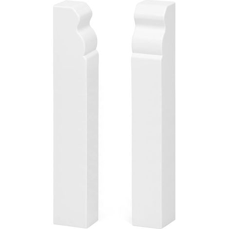 KGM Endkappen für Hamburger Sockelleiste 120 mm 2 Stück