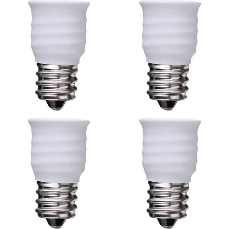 4pcs E12 à E14 Convertisseur Adaptateur Support de lampe pour ampoules LED (E12 à E14) (1/5)