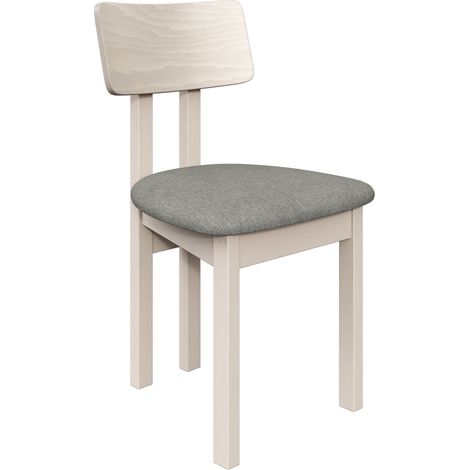 Chaise Victorville 382, Cachemire, 85x47x48cm, Tissu, En bois, Bois (1/5)