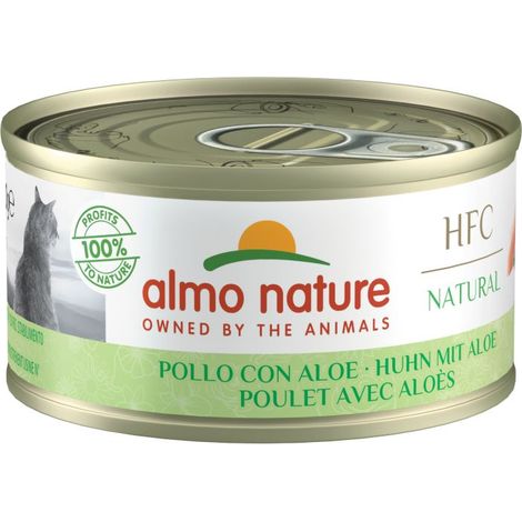 Almo Nature HFC Light Gatto, in Lattina 70gr - Pollo e Aloe