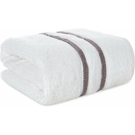 Telo da bagno Dina 70x140 cm bianco (1/5)