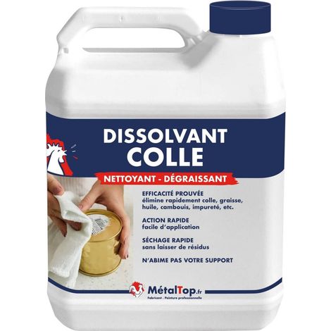 Dissolvant Colle - 5 L - Incolore - Metaltop