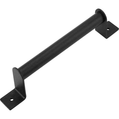 Poignée de Porte de Grange, D'acier Inoxydable de Poignée Porte, Poignée de Grange en Acier Carbone Noir, pour la Porte Coulissante Lourde de Grange, Matériel de Porte en Bois de Placard à la Maison 1