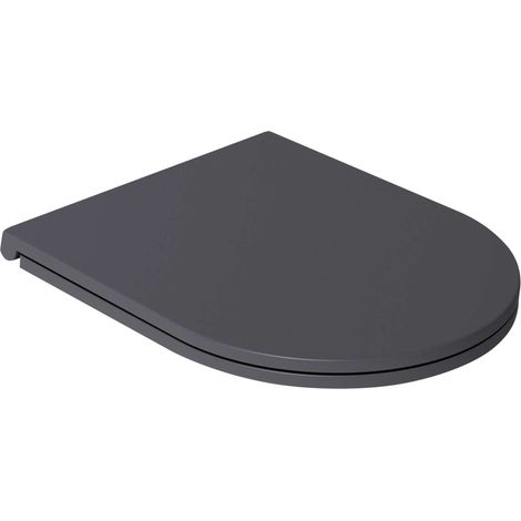 Sapho Isvea - Copriwater Slim, SoftClose, antracite 40KF0522I-S (1/5)