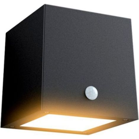 LED-Solarlampe in Trapezform mit Bewegungsmelder, wasserdicht nach IP44, 200 lm, ideal für Außenbereiche wie Garten, Einfahrt oder Terrasse (1/5)