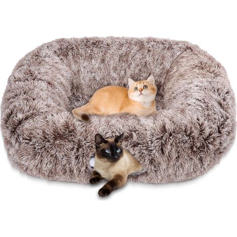 Tunnel pour Chat XXL Rectangulaire – Maison d’Intérieur et Aire de Jeu, Surface de Couchage 100×82 cm + Tunnel 180 cm, Double Entrée, Pliable et Lavable (1/5)