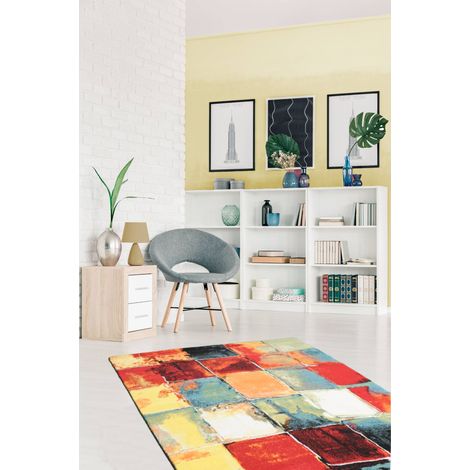 the carpet Monde Deluxe Wohnzimmer Teppich Hand Carved, Kurzflor, Mehrfach, 160 x 230 cm (1/3)