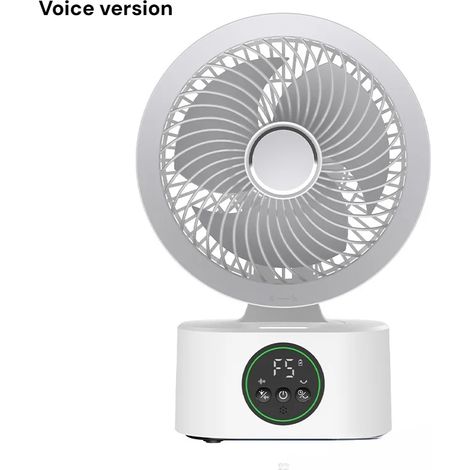 Ventilateur mural portable avec télécommande, chargement USB, ventilateur électrique pliable pour la maison (1/5)