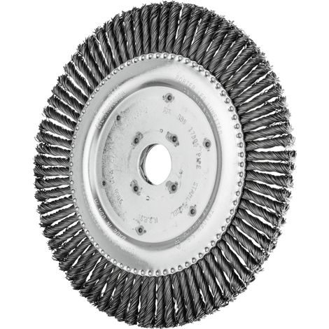 PFERD TOOLS PIPELINE Bürste gezopft RBG Ø 178x6x22,2 mm Stahl-Draht-Ø 0,50mm 76-Zöpfe Winkelschleifer 10 Stk (1/5)