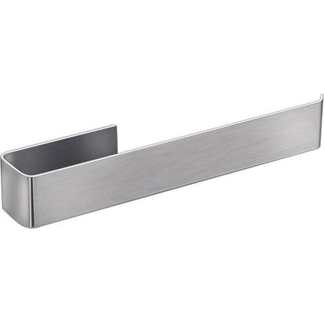 Porte-Serviette Mural - Acier Inoxydable SUS304 - Sans Perçage Adhésif 3M - Pour Salle De Bain Cuisine - 25 Cm (1/5)