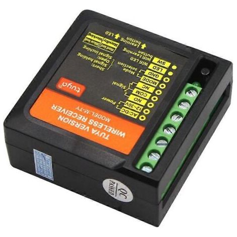Application Tuya 2.4G WIFI Contrôleur d'ouvre-porte de garage automatique Module de relais intelligent Télécommande sans fil pour portail Commande vocale (1/4)