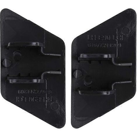 1 Paar unlackierte Abdeckungen für die Scheinwerferwaschdüsen vorne links/rechts 61677211209 61677211210 für BMW E90 E91 320i 325i -C- (1/4)