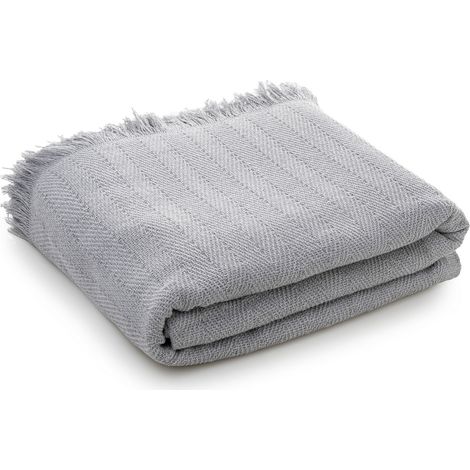 Copridivano, copridivano Cover 170 Cmx205 Cm 100% RECYCLED Grigio chiaro (1/3)
