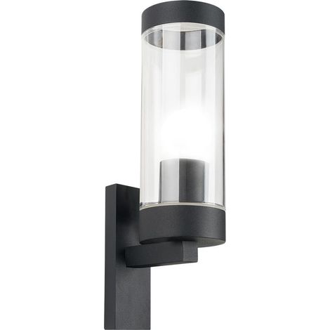 SPECTRA E27 IP44 schwarz 312334 Goldlux Außen-Garten-Wandleuchte (1/2)