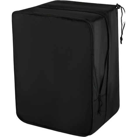 Borsa organizer per cavo di avviamento della batteria, impermeabile, dimensioni 45x35x25 cm, nera, flessibile, antipolvere, adatta per vacanze, viaggi e spostamenti quotidiani.