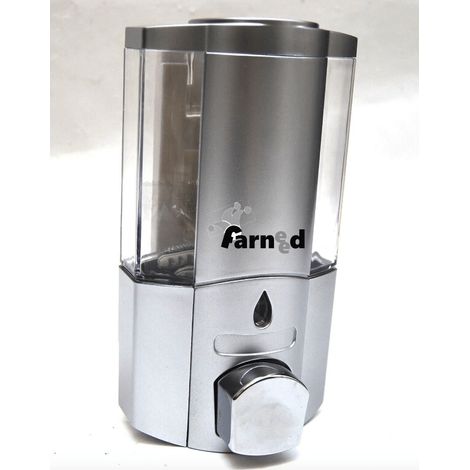 DISPENSER SAPONE PARETE MURO EROGATORE DISTRIBUTORE LIQUIDO DOSATORE BAGNO 110