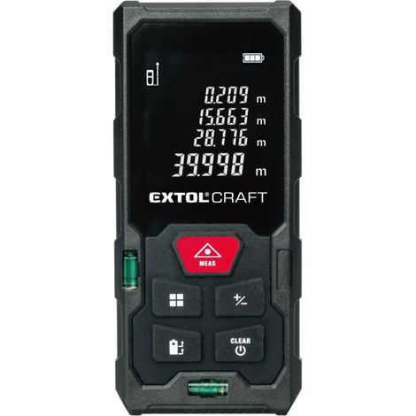 Medidor láser digital EXTOL CRAFT 50 m 920202