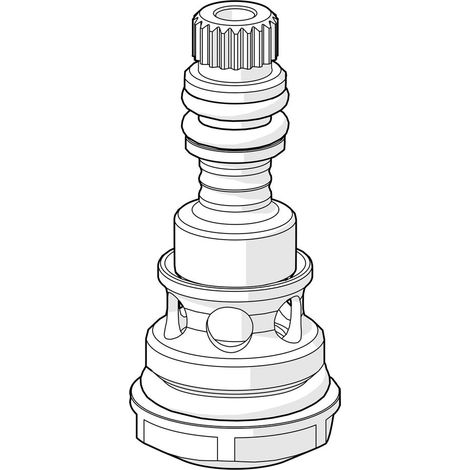 Hansa Temperatureinstellsatz 1000580V (1/2)