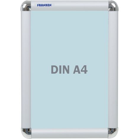Cadre photo transparent, argent (l x H x P) 240 x 327 x 12 mm DIN A4 (1/5)