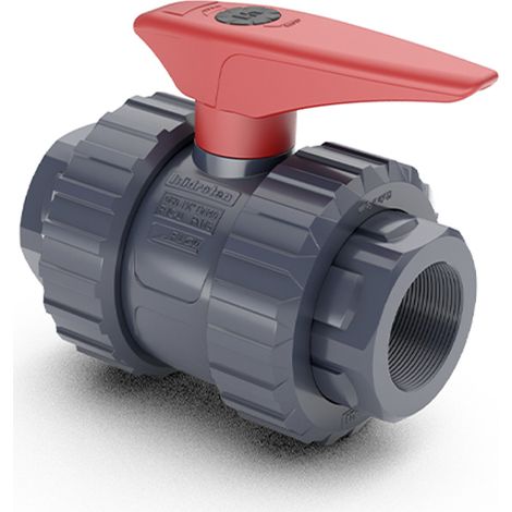 VAL PVC BOLA ROSCA H 1 c/viton