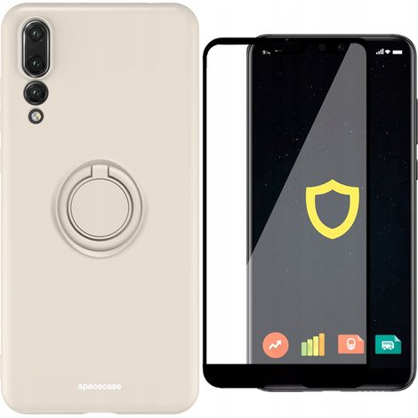 Robuste und stabile Schutzhülle für den Fingerring des Huawei P20 Pro + Glas (1/5)