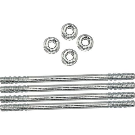 Double-ended bolt and nut assembly parts for PW50 PY50 motorcycles, cylinder head bolts, original