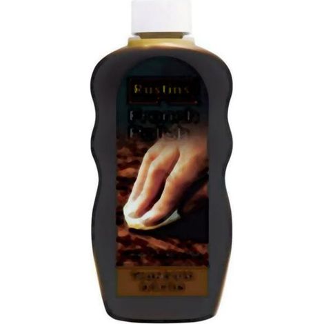 Rustins French Polish 500ml - High-Quality Traditional Wood Finish for Furniture and Antique Restoration
